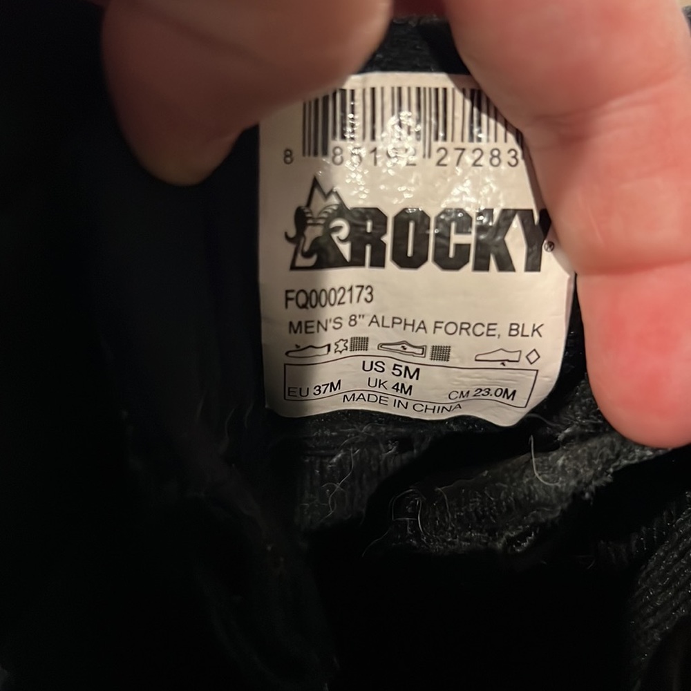Tactical boots - Picture 3 of 7